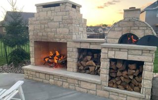 custom fire feature